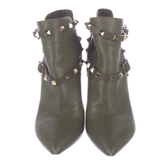 Valentino ROCKSTUD stiletto boot 37.5 - Picture 2 of 4